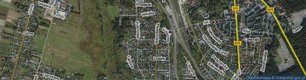 Zdjęcie satelitarne Dubois Stanisława ul.