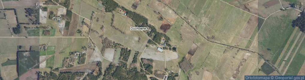 Zdjęcie satelitarne Duchowne ul.