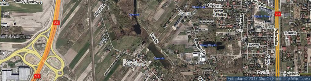 Zdjęcie satelitarne Dumki ul.