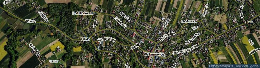 Zdjęcie satelitarne Dunata Józefa ul.