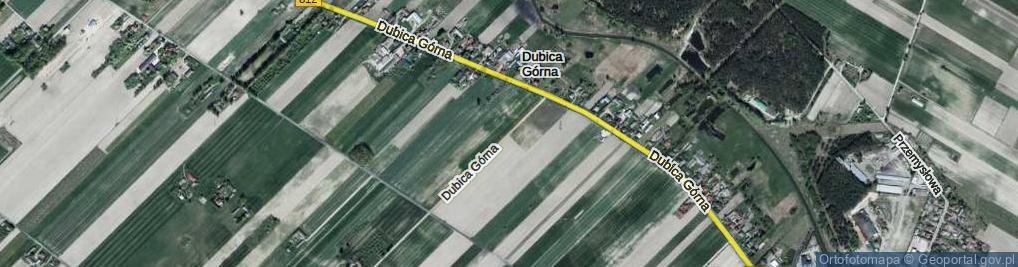 Zdjęcie satelitarne Dubica Górna ul.