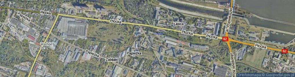 Zdjęcie satelitarne Duninowska ul.