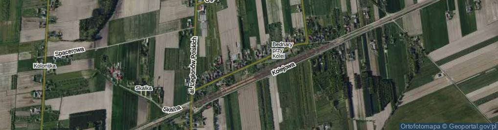 Zdjęcie satelitarne Dworcowa ul.