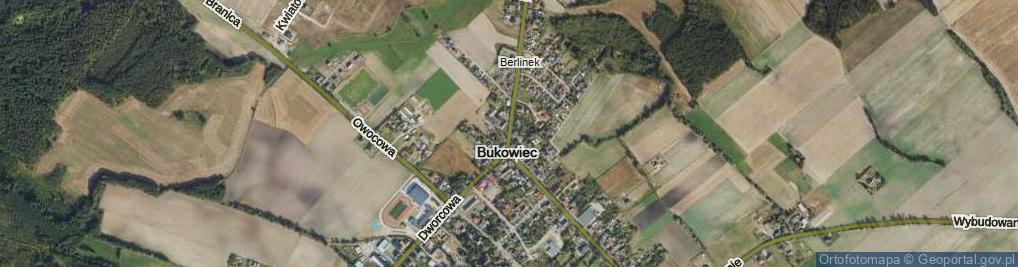 Zdjęcie satelitarne Dworcowa ul.