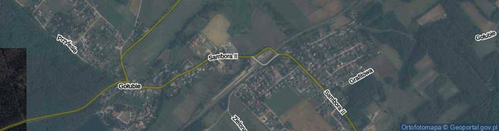 Zdjęcie satelitarne Dworcowa ul.
