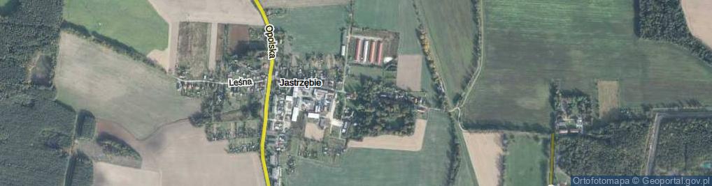 Zdjęcie satelitarne Dworcowa ul.