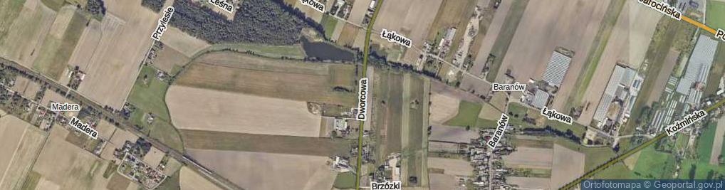 Zdjęcie satelitarne Dworcowa ul.