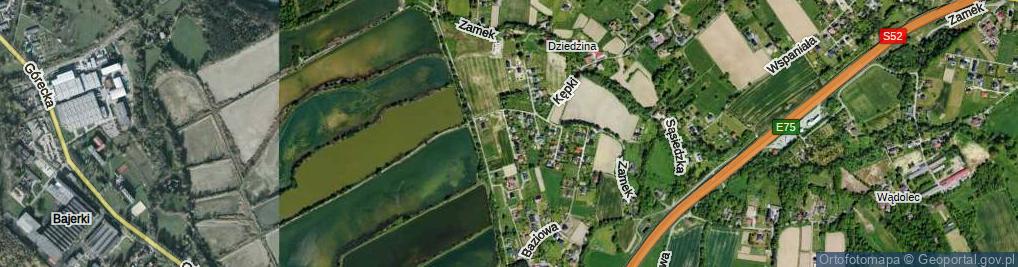 Zdjęcie satelitarne Dworkowa ul.