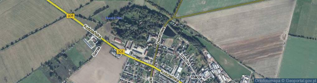 Zdjęcie satelitarne Dworcowa ul.