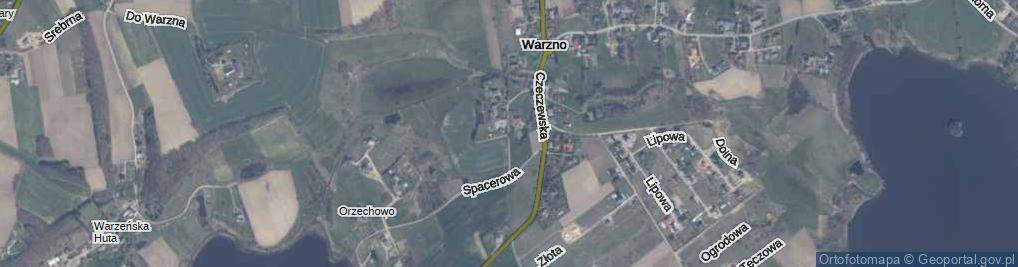 Zdjęcie satelitarne Dworska ul.