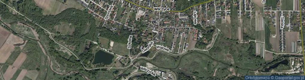 Zdjęcie satelitarne Dworska ul.