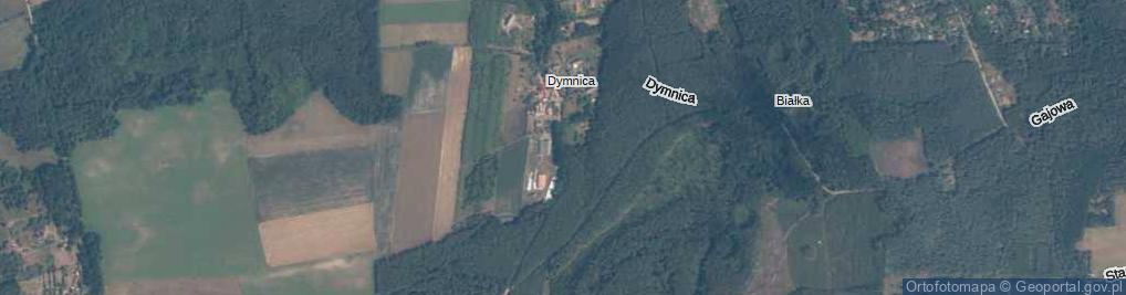 Zdjęcie satelitarne Dymnica ul.