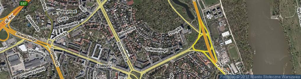 Zdjęcie satelitarne Dygasińskiego Adolfa ul.