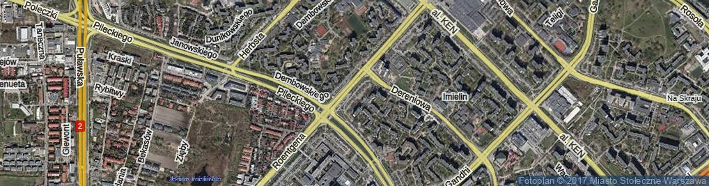 Zdjęcie satelitarne Dybowskiego Benedykta ul.