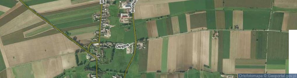 Zdjęcie satelitarne Dzielicka ul.