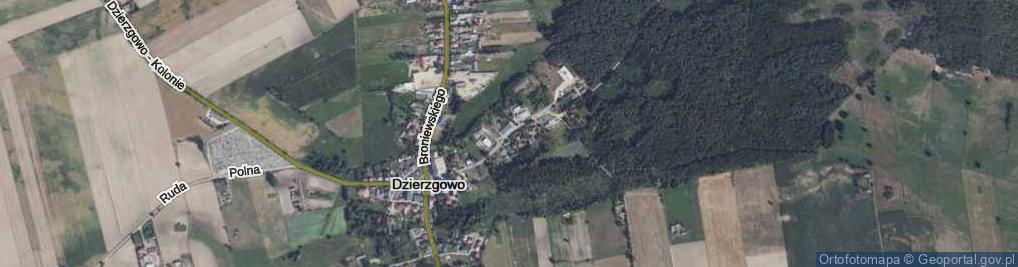 Zdjęcie satelitarne Dzierzgowskiego Mikołaja, ks. prym. ul.