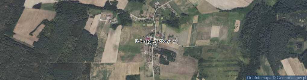 Zdjęcie satelitarne Dzierzęga-Nadbory ul.