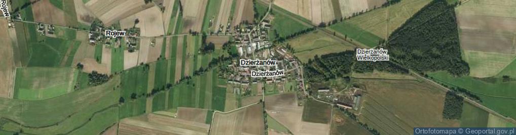 Zdjęcie satelitarne Dzierżanów ul.
