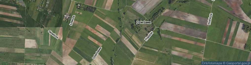 Zdjęcie satelitarne Dzierżawa ul.