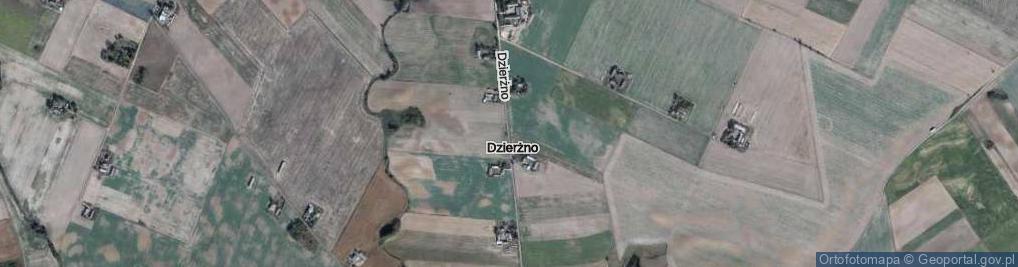 Zdjęcie satelitarne Dzierżno ul.