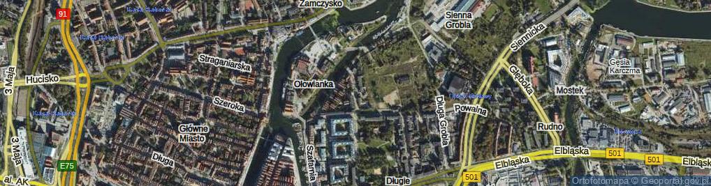 Zdjęcie satelitarne Dziewanowskiego Jana ul.