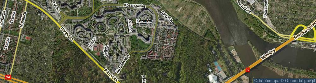Zdjęcie satelitarne Dziadoszańska ul.