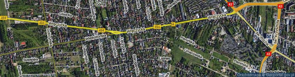 Zdjęcie satelitarne Elbląska ul.