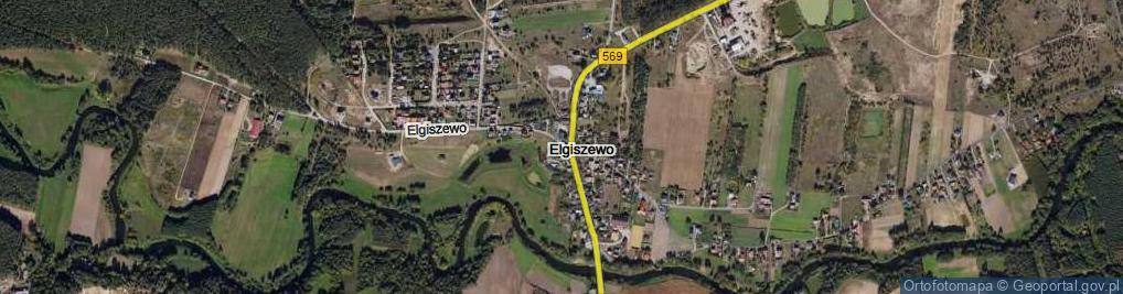 Zdjęcie satelitarne Elgiszewo ul.