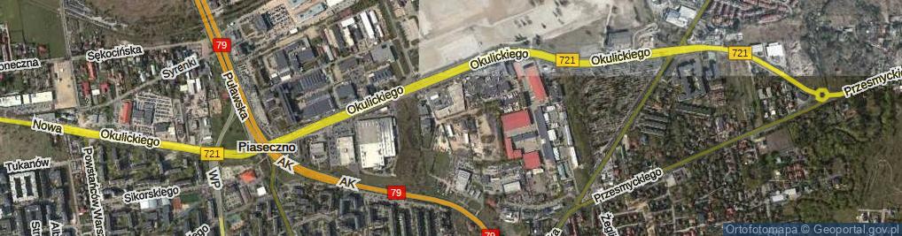 Zdjęcie satelitarne Elektroniczna ul.