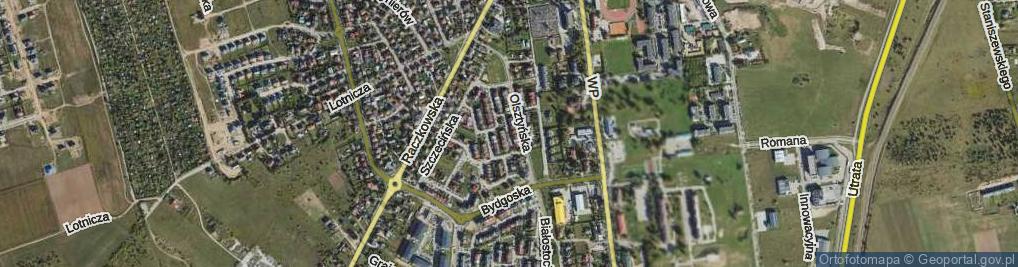 Zdjęcie satelitarne Elbląska ul.