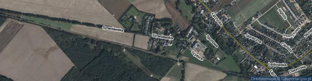 Zdjęcie satelitarne Elfów ul.