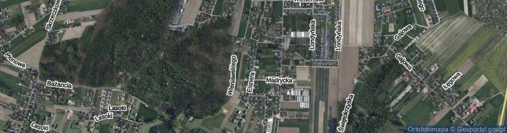 Zdjęcie satelitarne Elsnera Józefa ul.