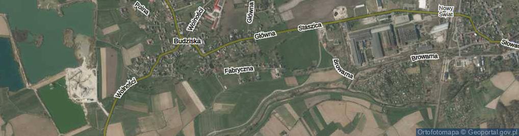 Zdjęcie satelitarne Fabryczna ul.