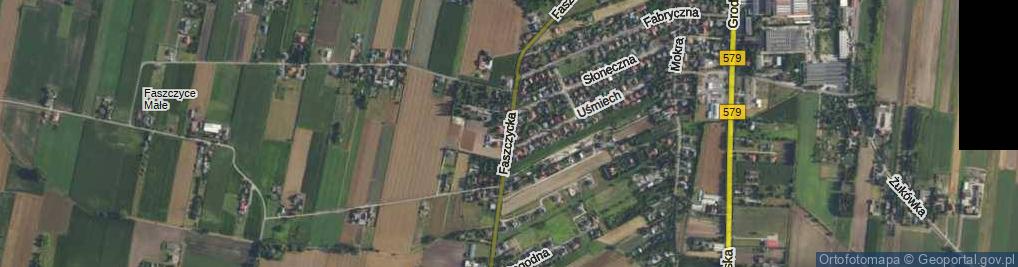 Zdjęcie satelitarne Faszczycka ul.