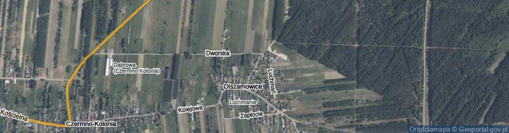 Zdjęcie satelitarne Fałkowska ul.