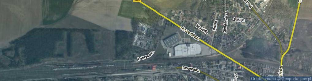 Zdjęcie satelitarne Fabryczna ul.