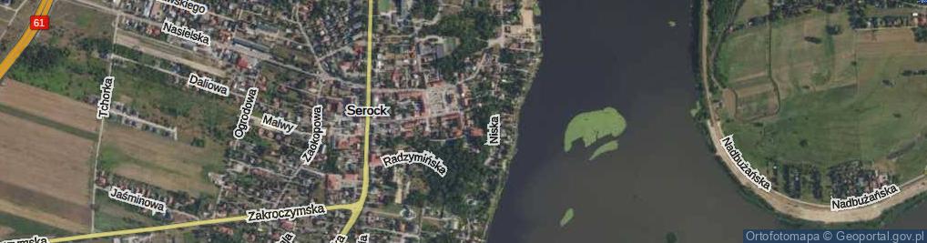 Zdjęcie satelitarne Farna ul.