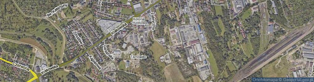 Zdjęcie satelitarne Fabryczna ul.