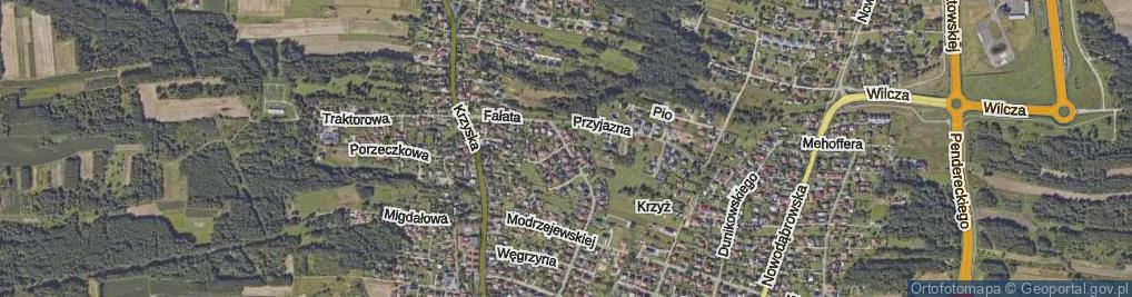 Zdjęcie satelitarne Fałata Juliana ul.