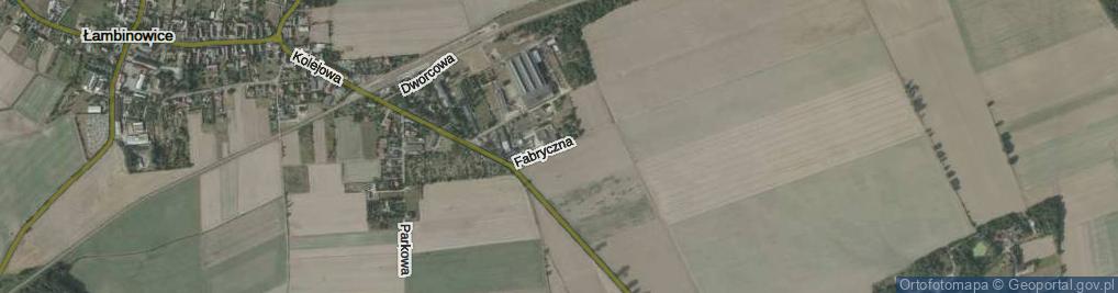 Zdjęcie satelitarne Fabryczna ul.