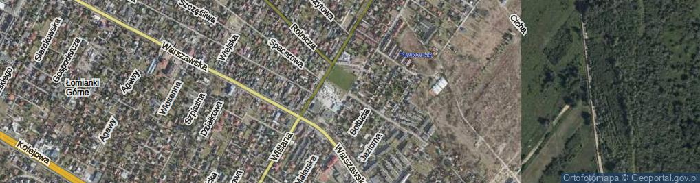 Zdjęcie satelitarne Fabryczna ul.