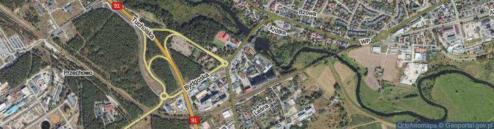 Zdjęcie satelitarne Fabryczna ul.