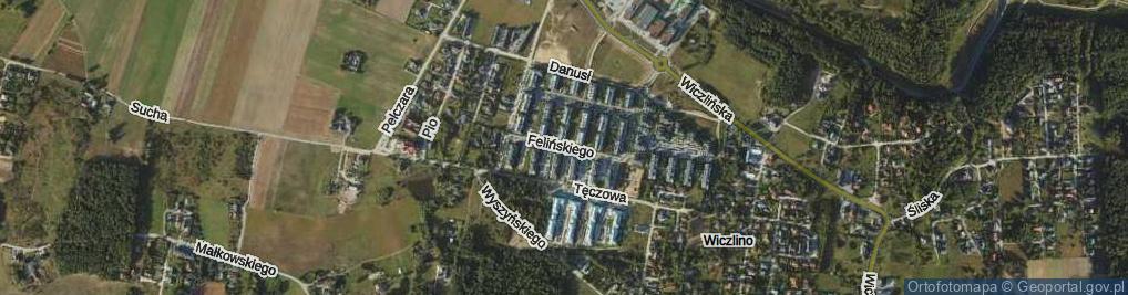 Zdjęcie satelitarne Felińskiego Romana ul.