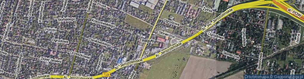 Zdjęcie satelitarne Firmowa ul.
