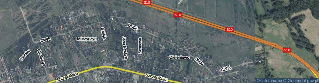 Zdjęcie satelitarne Fieldorfa-Nila Augusta Emila, gen. ul.