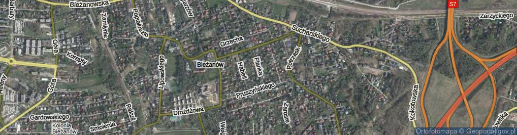 Zdjęcie satelitarne Flanka Leopolda ul.