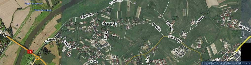 Zdjęcie satelitarne Flisaków ul.