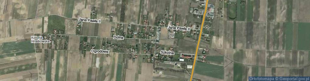 Zdjęcie satelitarne Floriańska ul.