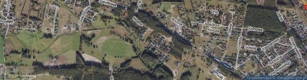 Zdjęcie satelitarne Flisacka ul.