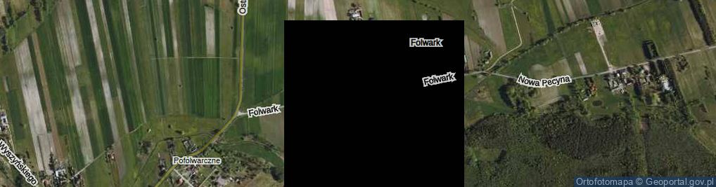 Zdjęcie satelitarne Folwark ul.